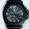 パネライ ルミノール ディエチ ジョルニ GMT チェラミカ Ref.PAM01483 ブラックセラミック グリーン文字盤 美中古 p2wc783g 商品画像1