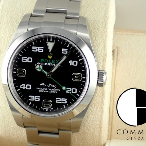 ロレックス エアキング Ref.116900 ブラック文字盤 中古 airking-35 商品画像1