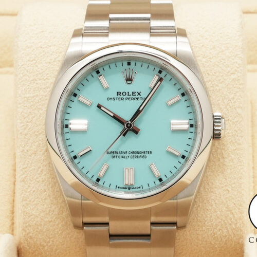 ロレックス オイスターパーペチュアル36 Ref.126000 ステンレススチール ターコイズ文字盤 商品画像1