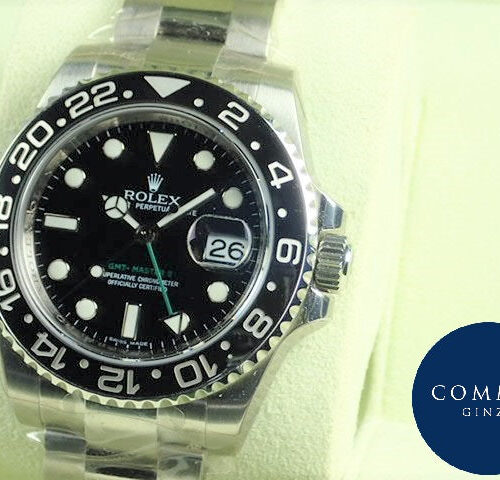 ロレックス GMTマスターII Ref.116710LN ブラック文字盤 未使用 gmt-master-138 オイスターブレスレット 商品画像1