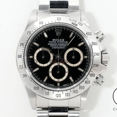 ロレックス デイトナ エルプリメロ Ref.16520 ステンレススチール ブラック文字盤 中古 w27tfq9s 商品画像1