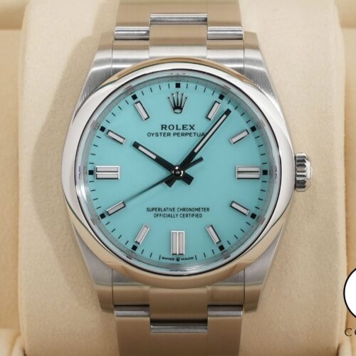 ロレックス オイスターパーペチュアル36 Ref.126000 ステンレススチール ターコイズ文字盤 商品画像1