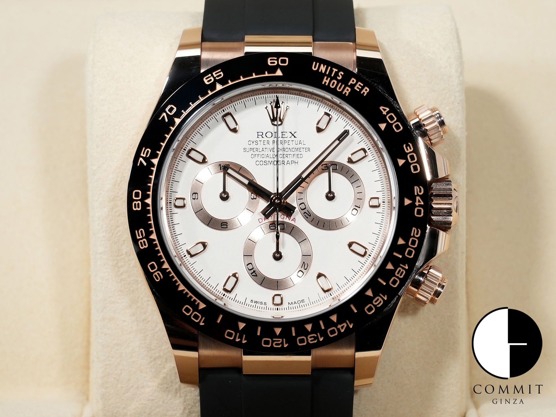 ロレックス デイトナ Ref.116515LN エバーローズゴールド アイボリー文字盤 中古 mtvioes9 商品画像1