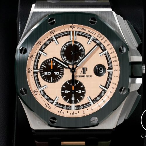 オーデマピゲ ロイヤルオーク オフショア クロノグラフ Ref.26400SO.OO.A054CA.01 ステンレススチール ベージュダイヤル（グランド・タペストリー）文字盤 極美品 ptfx3fng 商品画像1