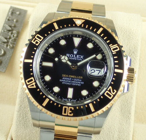 ロレックス シードゥエラー Ref.126603 ブラック文字盤 未使用 sea-dweller-33 商品画像1