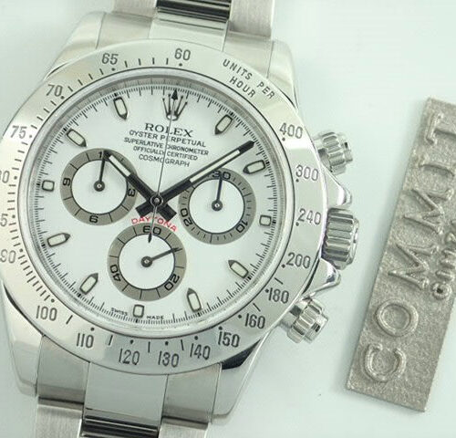 ロレックス デイトナ Ref.116520 ホワイト文字盤 中古 daytona-254 商品画像1
