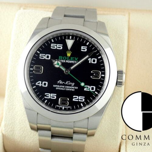 ロレックス エアキング Ref.116900 ブラック文字盤 中古 airking-38 商品画像1