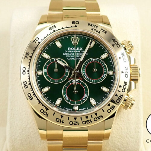 ロレックス デイトナ Ref.116508 イエローゴールド グリーン文字盤 商品画像1