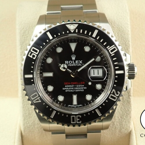 ロレックス シードゥエラー Ref.126600 ステンレススチール ブラック文字盤 商品画像1