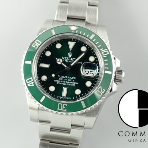 ロレックス サブマリーナー デイト Ref.116610LV ステンレススチール グリーン文字盤 商品画像1