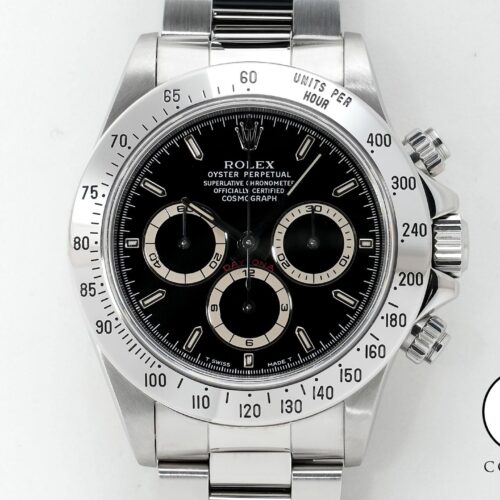 ロレックス デイトナ エルプリメロ Ref.16520 ステンレススチール ブラック文字盤 美中古 a56sucux 商品画像1