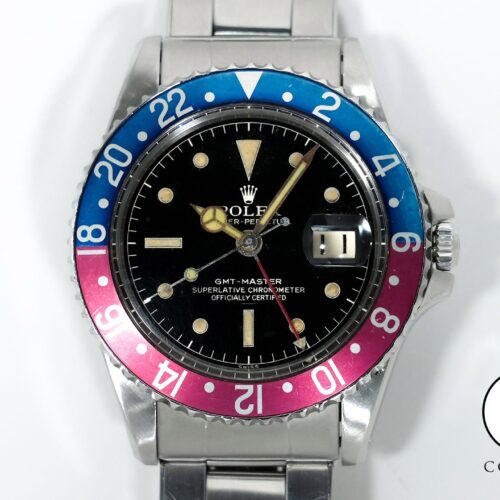 ロレックス GMTマスター Ref.1675 ステンレススチール ブラック文字盤 オイスターブレスレット 中古 rtevjywd 商品画像1