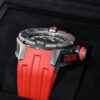 リシャールミル オートマティック フライバック クロノグラフ ダイバーズウォッチ Ref.RM032 チタン スケルトン文字盤 美中古 4yhe9daj 商品画像6