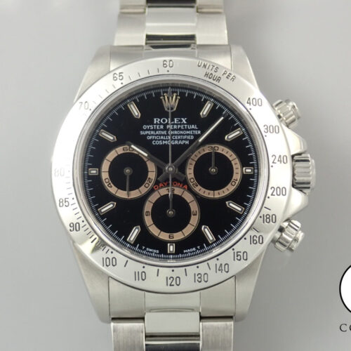 ロレックス デイトナ エルプリメロ Ref.16520 ステンレススチール ブラック文字盤 商品画像1