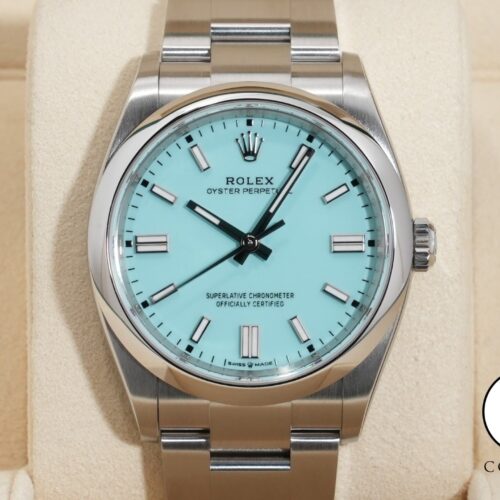 ロレックス オイスターパーペチュアル36 Ref.126000 ステンレススチール ターコイズ文字盤 商品画像1