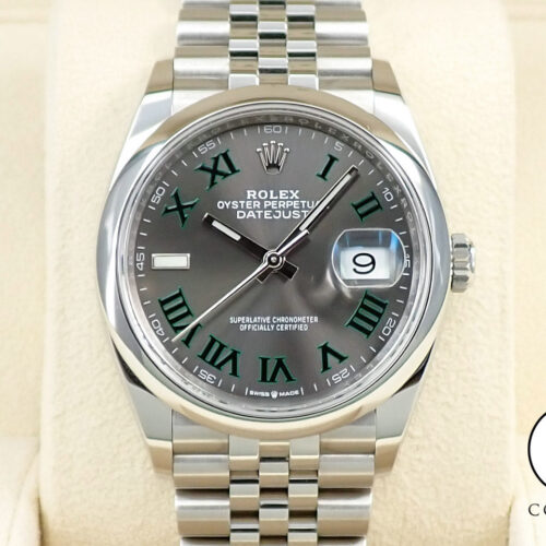 ロレックス デイトジャスト36 Ref.126200 ステンレススチール スレート文字盤 ジュビリーブレスレット 商品画像1