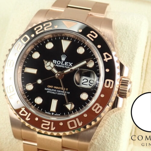 ロレックス GMTマスターII Ref.126715CHNR ブラック文字盤 未使用 gmt-master2-144 オイスターブレスレット オイスターブレスレット 商品画像1