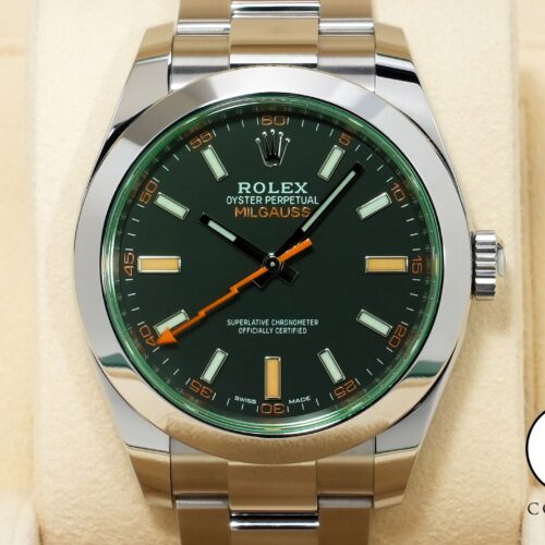 ロレックス ミルガウス Ref.116400GV ステンレススチール ブラック文字盤 未使用 8jygq4d4 商品画像1