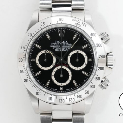 ロレックス デイトナ エルプリメロ Ref.16520 ステンレススチール ブラック文字盤 中古 eiam894s 商品画像1