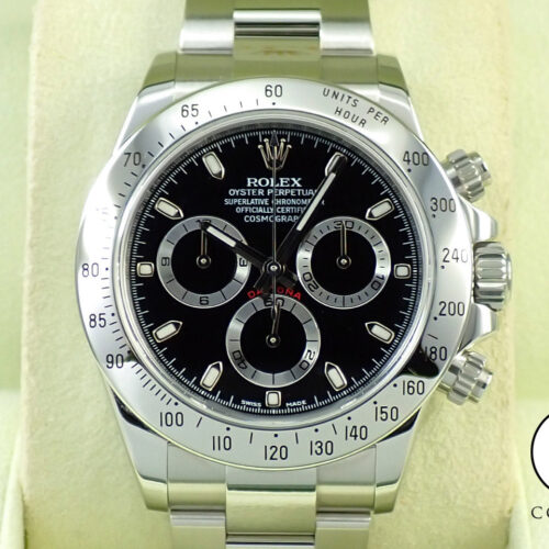 ロレックス デイトナ Ref.116520 ステンレススチール ブラック文字盤 商品画像1