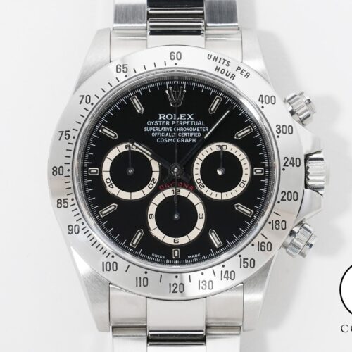 ロレックス デイトナ エルプリメロ Ref.16520 ステンレススチール ブラック文字盤 中古 kfxhki64 商品画像1