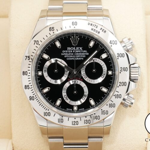 ロレックス デイトナ Ref.116520 ステンレススチール ブラック文字盤 中古 vbkr7e94 商品画像1