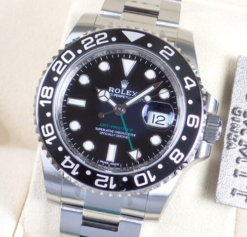 ロレックス GMTマスターII Ref.116710LN ブラック文字盤 新品 gmt-master-18 オイスターブレスレット 商品画像1