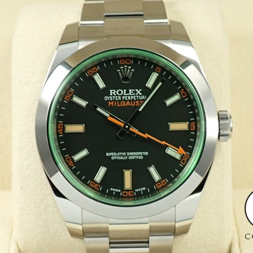 ロレックス ミルガウス Ref.116400GV ステンレススチール ブラック文字盤 商品画像1