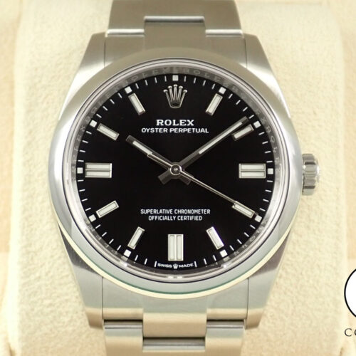 ロレックス オイスターパーペチュアル36 Ref.126000 ステンレススチール ブラック文字盤 商品画像1