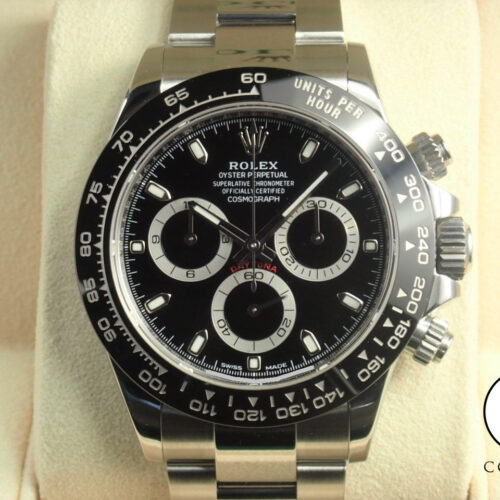 ロレックス デイトナ Ref.116500LN ステンレススチール ブラック文字盤 商品画像1