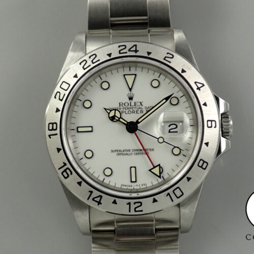 ロレックス エクスプローラーII Ref.16570 ステンレススチール ホワイト文字盤 商品画像1