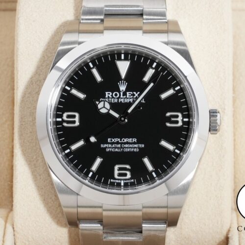 ロレックス エクスプローラーI Ref.214270 ステンレススチール ブラック文字盤 商品画像1