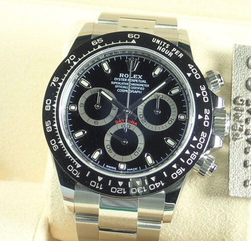 ロレックス デイトナ Ref.116500LN ブラック文字盤 未使用 daytona-242 商品画像1