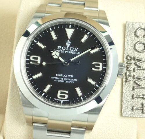 ロレックス エクスプローラー Ref.214270 ブラック文字盤 未使用 explorer-97 商品画像1