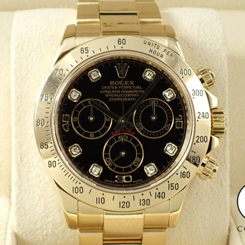 ロレックス デイトナ Ref.116528G イエローゴールド ブラック文字盤 商品画像1