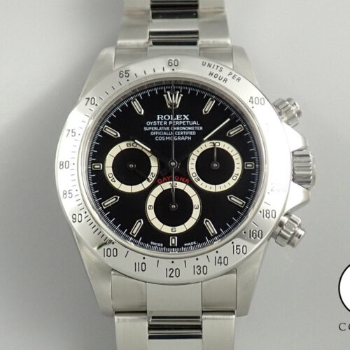 ロレックス デイトナ エルプリメロ Ref.16520 ステンレススチール ブラック文字盤 商品画像1