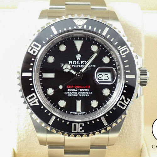 ロレックス シードゥエラー Ref.126600 ステンレススチール ブラック文字盤 商品画像1