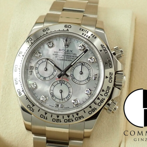 ロレックス デイトナ Ref.116509NG ホワイトゴールド ホワイトシェル文字盤 中古 52UKRHTK 商品画像1