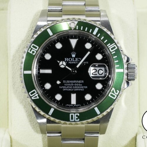 ロレックス サブマリーナー デイト Ref.16610LV ステンレススチール ブラック文字盤 中古 TCR58870 商品画像1