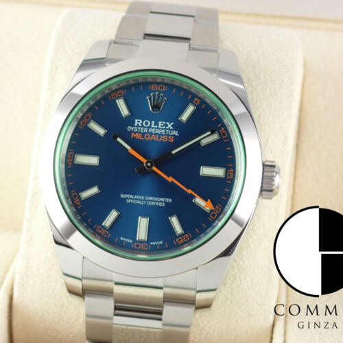 ロレックス ミルガウス Ref.116400GV Zブルー文字盤 未使用 milgauss-30 商品画像1