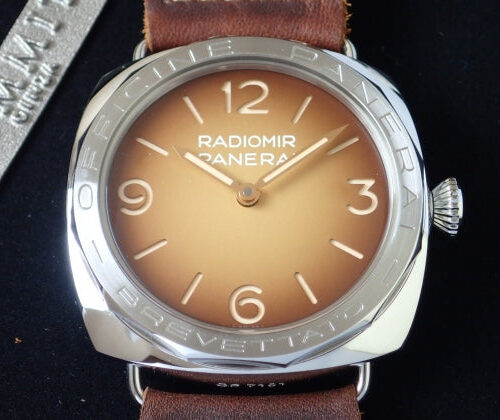 パネライ ラジオミール Ref.PAM00687 ブラウン文字盤 新品 radio-meal-6 商品画像1