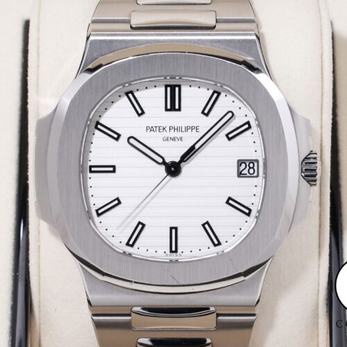パテックフィリップ ノーチラス Ref.5711/1A-011 ステンレススチール ホワイト文字盤 商品画像1