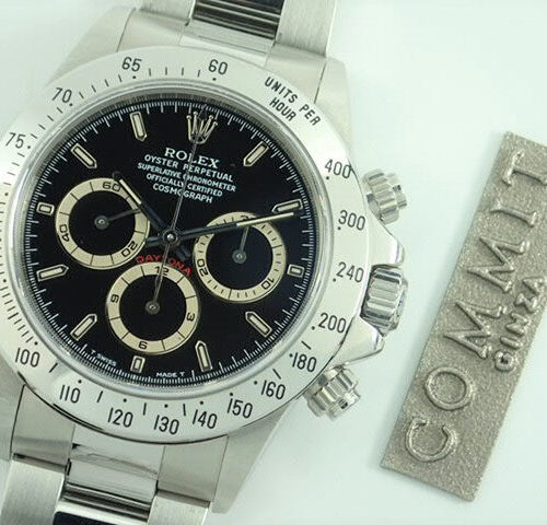 ロレックス デイトナ Ref.16520 ブラック文字盤 中古 daytona-210 商品画像1