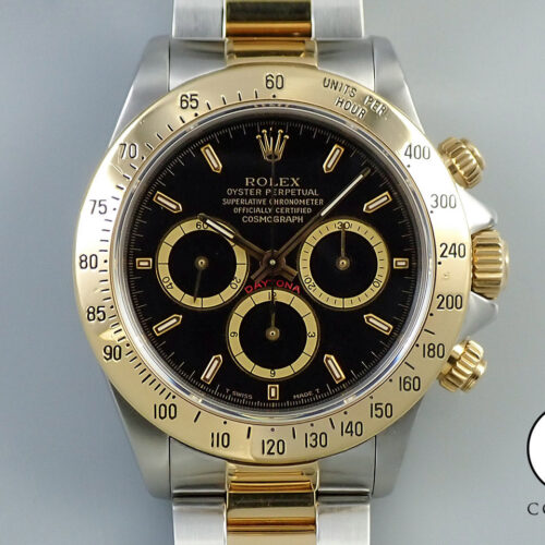 ロレックス デイトナ エルプリメロ Ref.16523 ステンレススチール/イエローゴールド ブラック文字盤 商品画像1