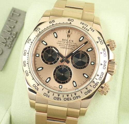 ロレックス デイトナ Ref.116505 ピンク/ブラック文字盤 中古 daytona-266 商品画像1