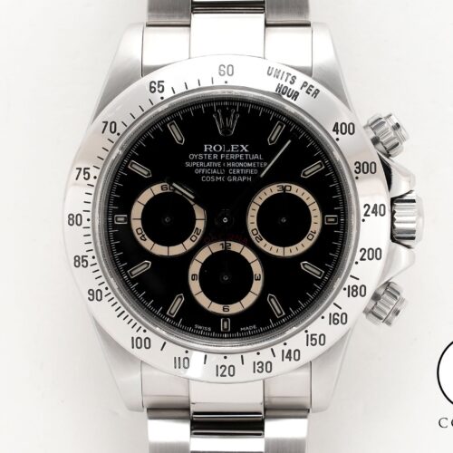 ロレックス デイトナ エルプリメロ Ref.16520 ステンレススチール ブラック文字盤 中古 bszewwuf 商品画像1