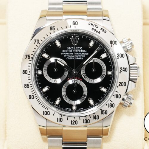 ロレックス デイトナ Ref.116520 ステンレススチール ブラック文字盤 未使用 mem88j85 商品画像1