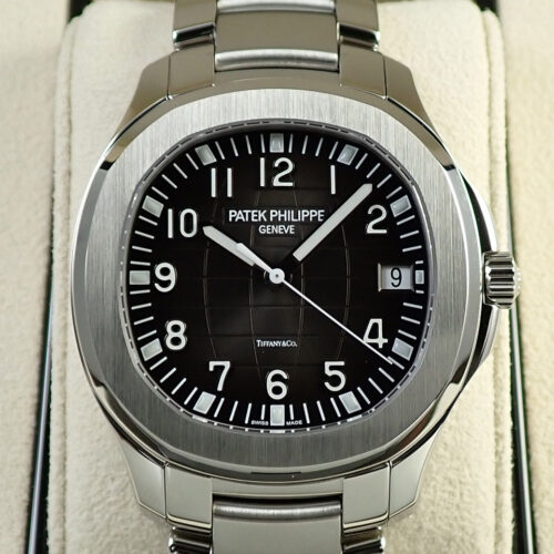 パテックフィリップ アクアノート エクストララージ TIFFANY＆CO. Ref.5167/1A-001 ステンレススチール ブラック文字盤 商品画像1