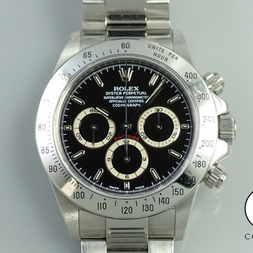 ロレックス デイトナ エルプリメロ Ref.16520 ステンレススチール ブラック文字盤 商品画像1