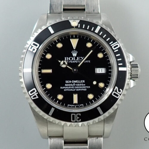 ロレックス シードゥエラー Ref.16600 ステンレススチール ブラック文字盤 商品画像1